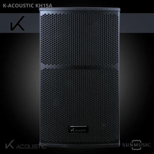 K-ACOUSTIC KH15A CAJA ACTIVA PROFESIONAL 500W