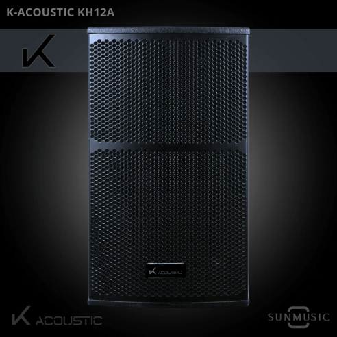 K-ACOUSTIC KH12A CAJA ACTIVA PROFESIONAL 500W