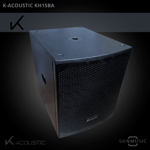 K-ACOUSTIC KH15BA SUBWOOFER ACTIVO 15" Valor +IVA