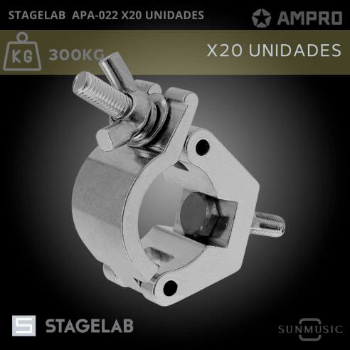 STAGELAB APA-022 CLAMP  X 20 UNIDADES