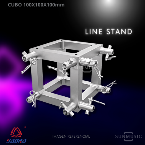 TRUSS STAND CUBO 100X100X100 mm Valor +IVA