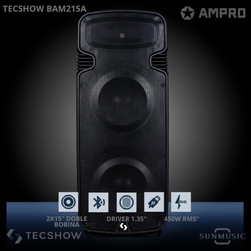 TECSHOW BAM215A Valor +IVA