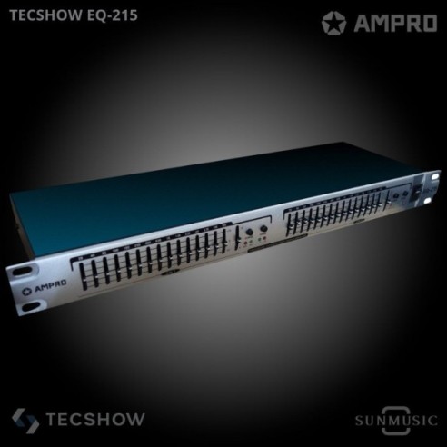 TECSHOW EQ-215 ECUALIZADOR 15 BANDAS