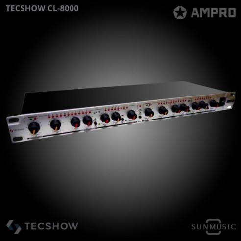 TECSHOW CL-8000 COMPRESOR 2 CANALES
