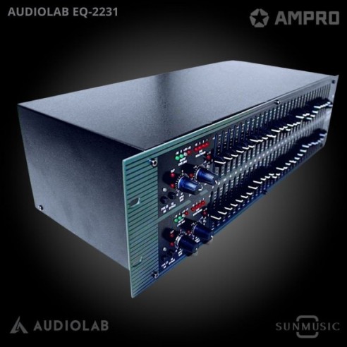 AUDIOLAB EQ-2231 ECUALIZADOR GRAFICO PROFESIONAL