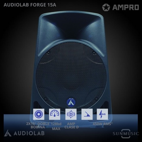 AUDIOLAB FORGE 15A CAJA ACTIVA 415W RMS