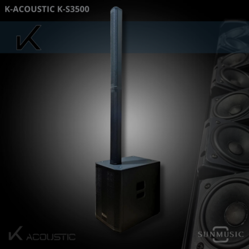 K-ACOUSTIC KS-3500 SISTEMA PORTABLE PROFESIONAL