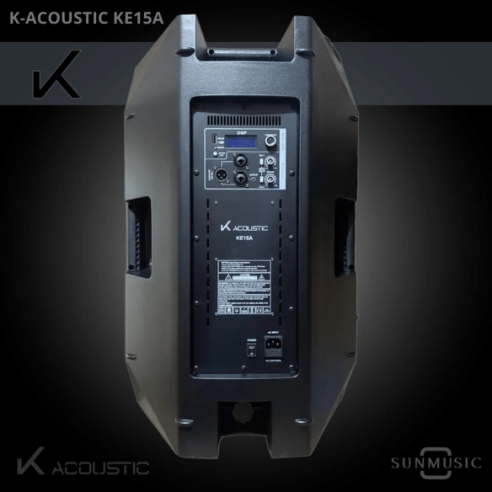 K-ACOUSTIC KE-15A PARLANTE ACTIVO 15" 500W