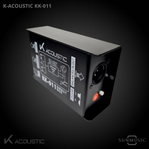 K ACOUSTIC KK-011 CAJA DIRECTA PASIVA