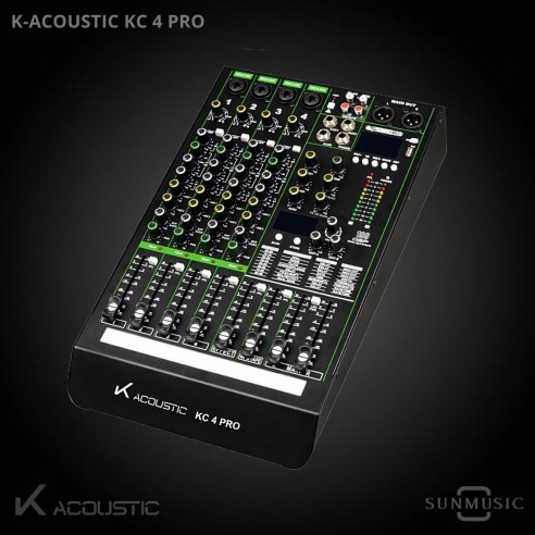 K ACOUSTIC KC 4 PRO (INCLUYE CASE)