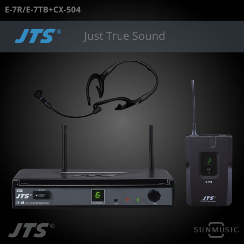 JTS E-7R/E-7TB+CX-504 SISTEMA CINTILLO