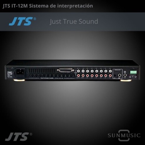 JTS IT-12M DISTRIBUIDOR DE INTERPRETACIÃN