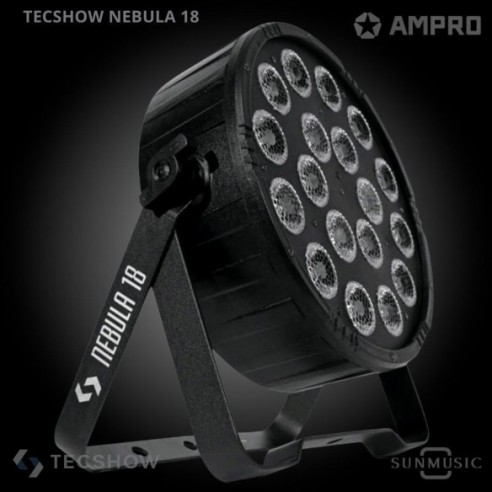 TECSHOW NEBULA 18 - RGBWA+UV de 12W