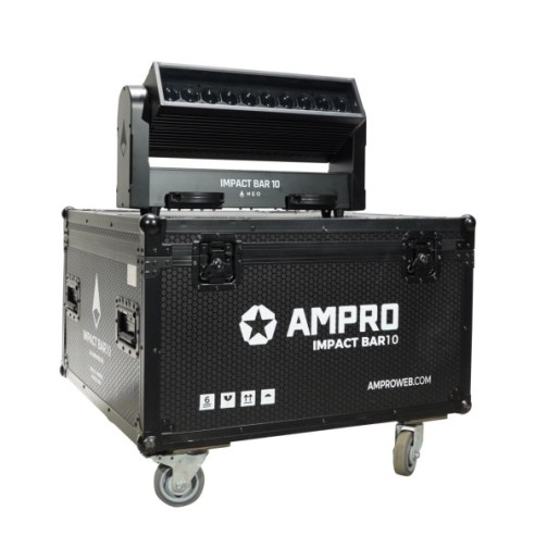 AMPRO-TECSHOW IMPACT BAR 10 KIT - IMPACT BAR 10 KIT. 4 X CASE