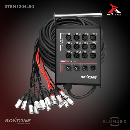 ROXTONE-STBN1204L50 STAGE BOX 12X4X50M