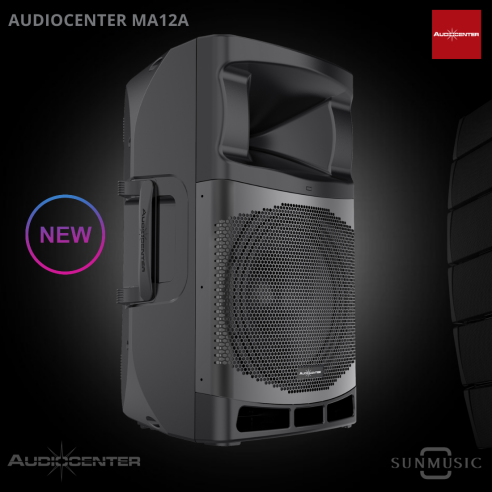 AUDIO CENTER MA12A - ACTIVO 12" 800W RMS DSP AUDIO CENTER