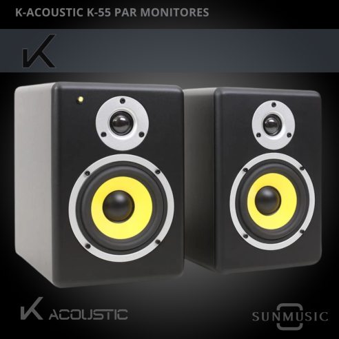K ACOUSTIC K-55(PAR) - MONITOR ACTIVO