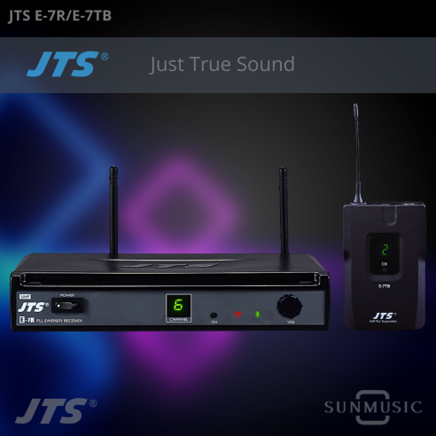 JTS E7R/E7TB SIST.INAL. 16 FREC. (SIN MIC)