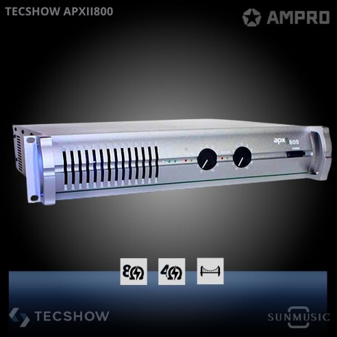 AMPLIFICADOR TECSHOW APX-II 800