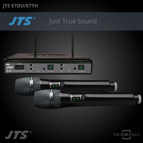 JTS E7DU/E7TH SISTEMA DOBLE DE MANO