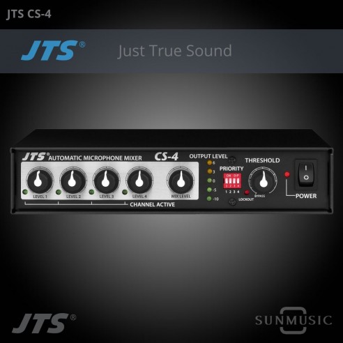 JTS CS-4 MIXER SISTEMA DE CONFERENCIAS Valor +IVA