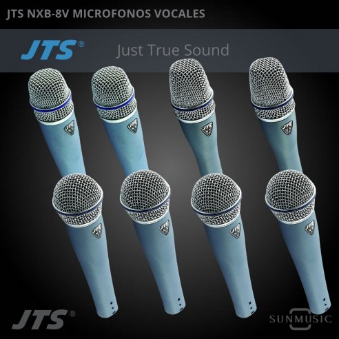 JTS NXB-8V MICROFONOS VOCALES Valor +IVA