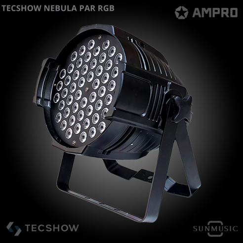 TECSHOW NEBULA PAR RGB (36 x 3W RGB) Valor +IVA