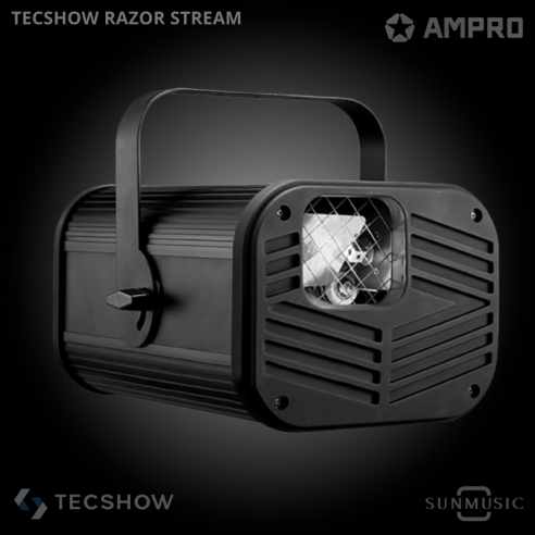TECSHOW RAZOR STREAM Proyector escáner y simulador láser 2R