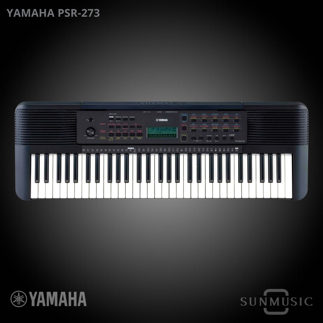 Teclado Yamaha PSRE273 Portátil E-273 61 Teclas - Cheiro de Música
