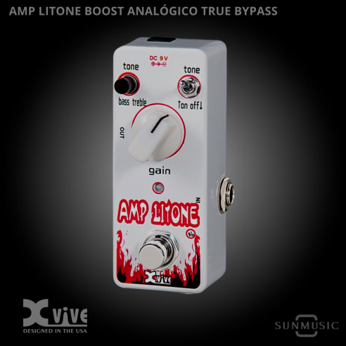 XVIVE AMP LITONE BOOSTER ANALOGICO Valor +IVA