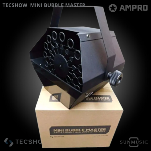 TECSHOW MINI BUBBLE MASTER (MAQUINA DE BURBUJAS) Valor +IVA