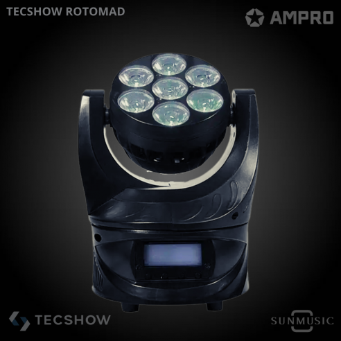 CABEZA MOVIL TECSHOW ROTOMAD Valor +IVA